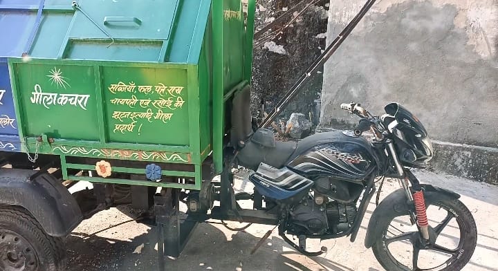 राजसमंद जिले की ऐसी ग्राम पंचायत जहां पर अवैध वाहन से कचरा परिवहन आखिर क्यों