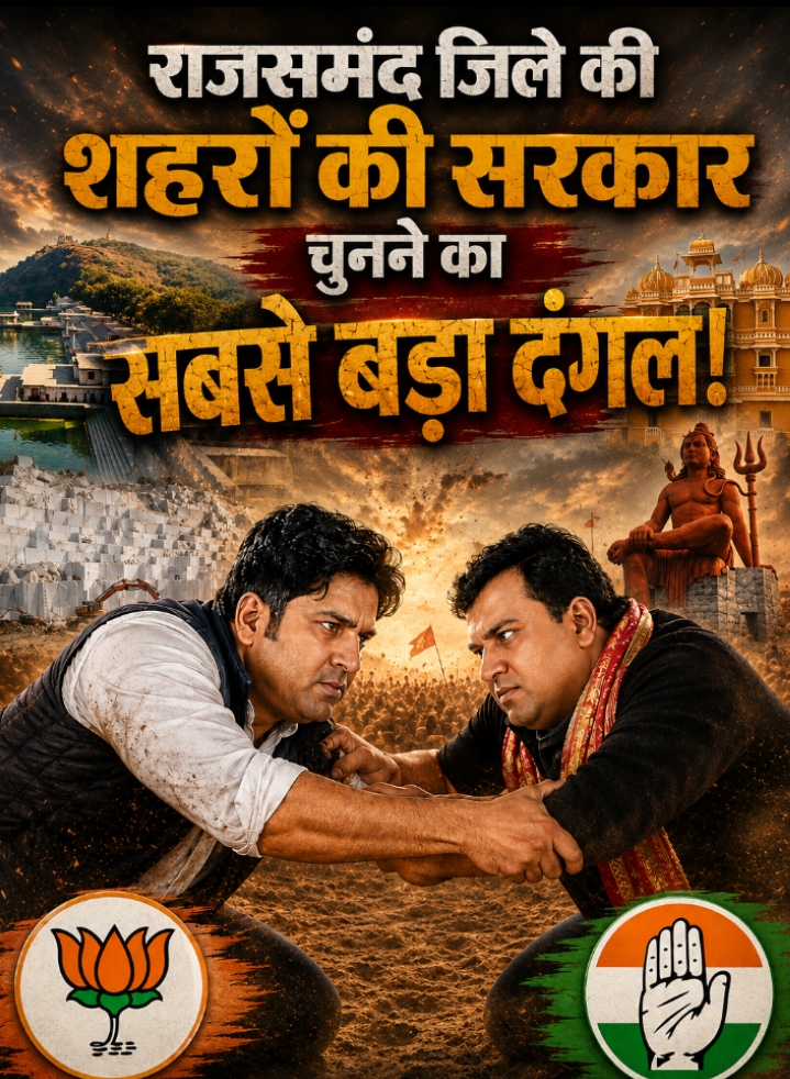 राजसमंद में ‘चार शहरों की सरकार’ का महासंग्राम